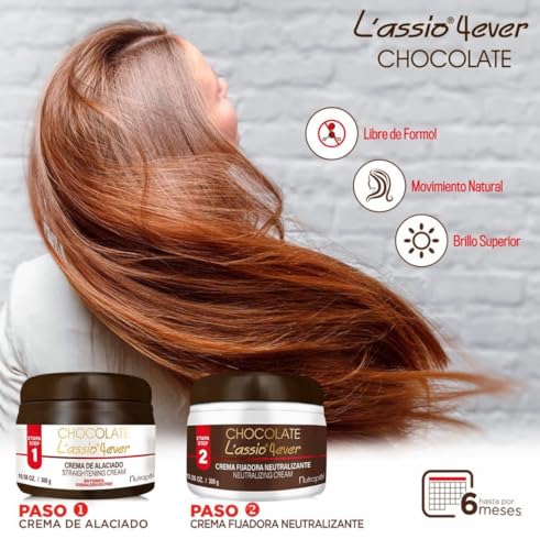 Nutrapel Permanent Hair Straightening Kit - Formaldehyde-Free