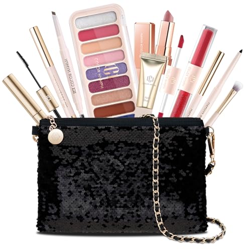 Color Nymph Makeup Kit with Sequin Bag for Beginners