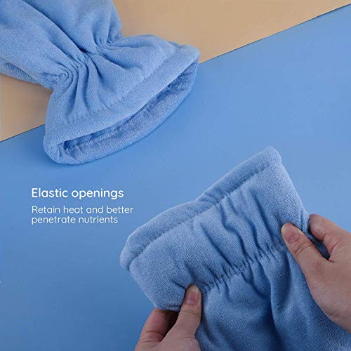 Paraffin Wax Bags for Hands and Feet, Segbeauty 200pcs Plastic Paraffin Wax Liners, Larger Thicker Paraffin Heated Hand SPA Mittens for Women Wax treat-ment Paraffin Wax Machine