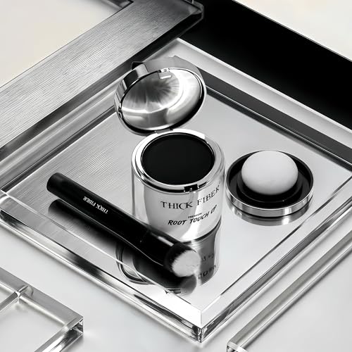Thick Fiber Root Touch Up Powder - Covers Gray Roots & Thinning Hair