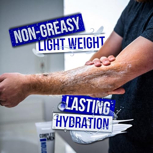 Men's Body Lotion with Shea & Aloe - Hydrating Non-Greasy Moisturizer for Dry Skin