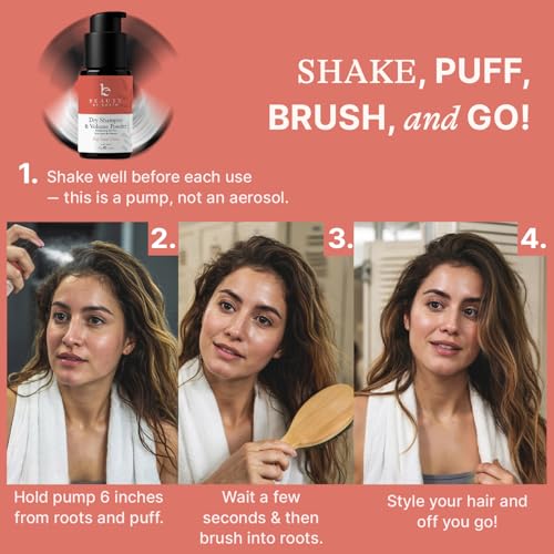 Dry Shampoo Powder Non Aerosol by Beauty by Earth