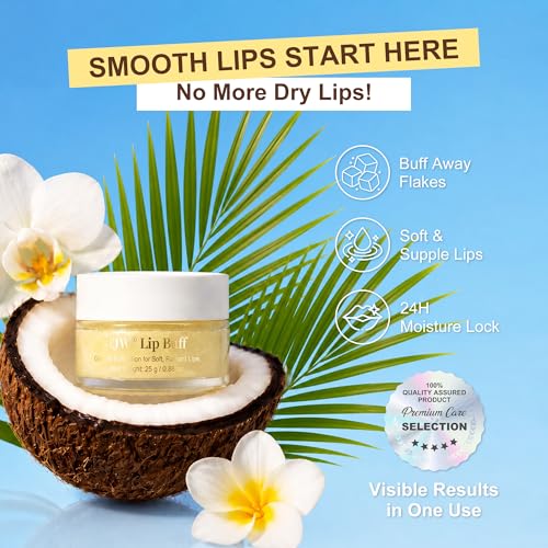 Coconut Sugar Lip Scrub with Coconut Oil & Shea Butter