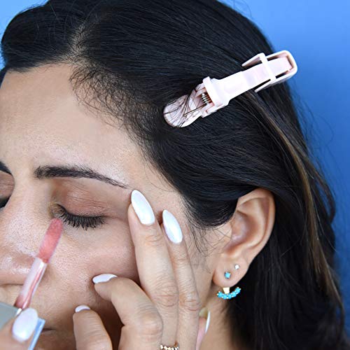 FRAMAR Pastel Alligator Hair Clips 10 Pack