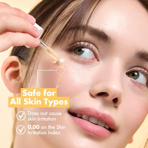 FRUDIA Citrus Brightening Vitamin C Ampoule - Lightweight Daily Vitamin C Serum for Dark Spots, Radiance and Hydrated Skin - 1.01 Fl Oz