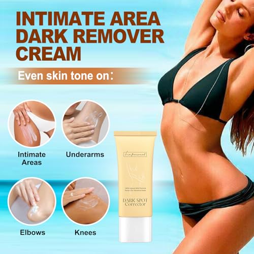 LA.PERSONAL Dark Spot Cream for Body, Underarm, Knees, Elbows, Private Bikini Line, Inner Thigh, Moisturizes Body for Women and Men 2.14oz