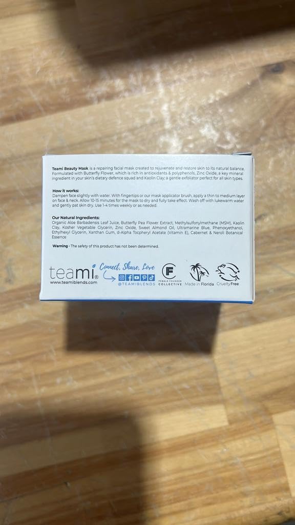 Teami-Beauty Facial Mask-Detox Face Mask (Mini Detox Mask)