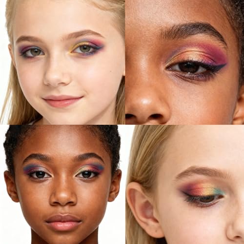 Townley Girl Alice in Wonderland 55-Well Eyeshadow Palette with Brushes