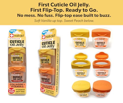 Nail-Aid Cuticle Oil Jelly Non-Drip Treatment with Collagen & Vitamin E