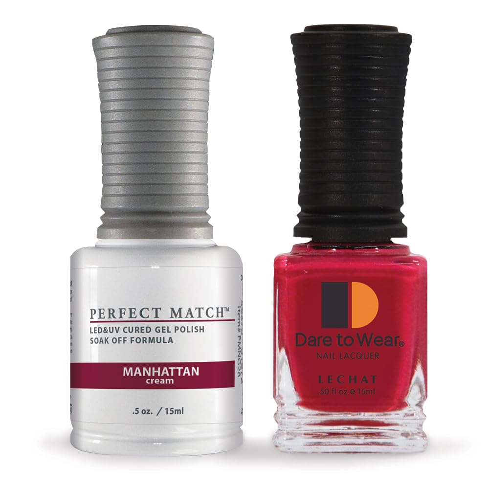 LECHAT Perfect Match Gel Polish, Manhattan, 0.5 Fl Oz (PMS28)