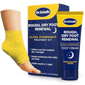 Dr. Scholl's Dry Foot Renewal Overnight Treatment Kit with Heel Sleeves