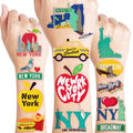 96 PCS NYC Temporary Tattoos for Kids - Pre-Cut