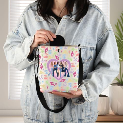 Singer Fans Crossbody Bag with 3D Concert Merch Design