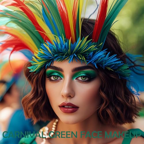 9 Colors Green Eyeshadow Palette - Waterproof Pigmented