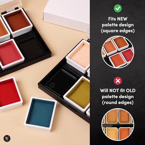 Narrative Cosmetics Alcohol Palette Refill Pans - Prime Black