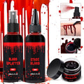 Fake Blood Makeup Kit 3PC - Halloween SFX Cosplay Costume
