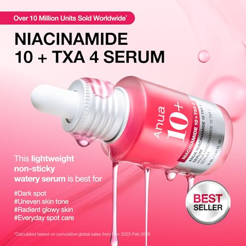 Anua Niacinamide 10% + Tranexamic Acid Serum for Dark Spots