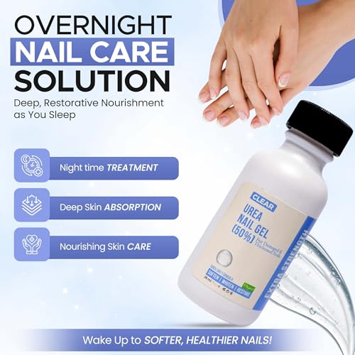 Blue Urea 50% Nail Gel for Cracked Heels & Thick Toenails - Soften & Restore