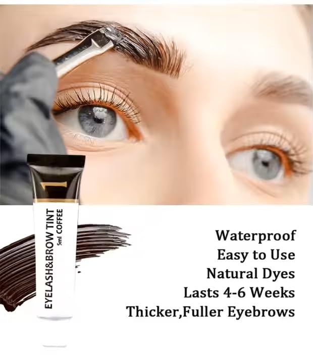 MUALS 2-in-1 Eyelash & Eyebrow Tint Kit