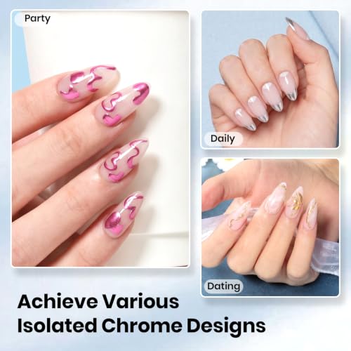 Beetles Matte Gel Top Coat D-Clear-1 for Chrome Nail Art No-Wipe UV Gel