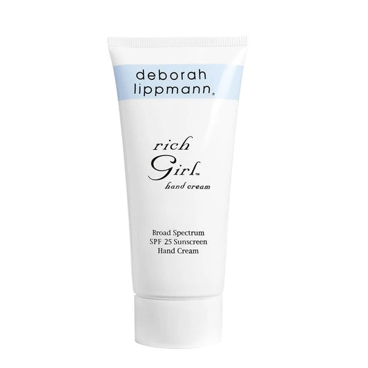 Deborah Lippmann Rich Girl Hand Cream | Moisturizing Hand Lotion with Shea Butter, Avocado and Jojoba Oil | Broad Spectrum SPF 25 Skin Protection | 3 Ounce (Pack of 1)