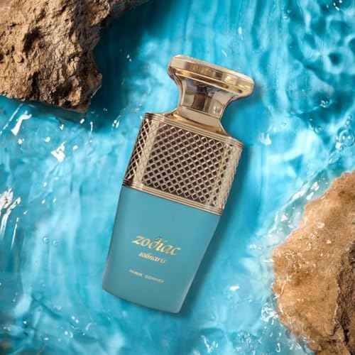 Paris Corner | Zodiac Solmaris Eau De Parfum 3.4 Fl Oz | Unisex Fragrance with Ginger, Sea Salt, Aquatic & Woody Notes | Fresh, Invigorating Marine Scent for Men & Women