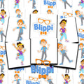 Blippi Temporary Tattoos for Kids - 72 Pack Party Favors
