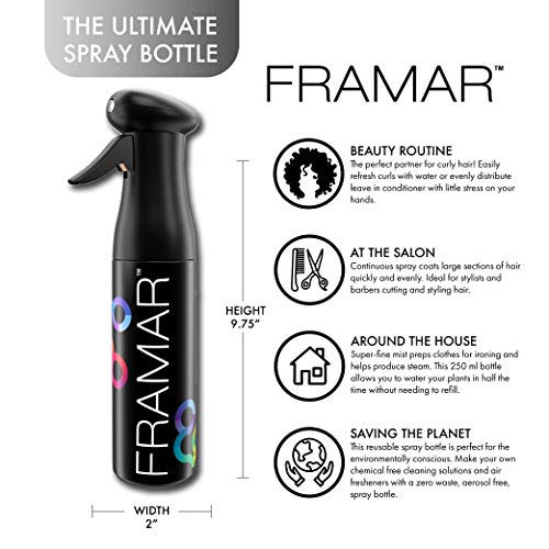 FRAMAR Premium Hair Mister Spray Bottle – 250ml