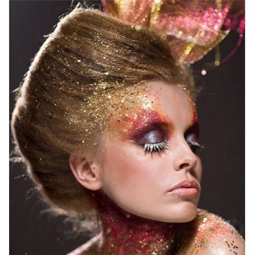 Body Glitter Gel - Chunky Mermaid Sequins, Long-Lasting