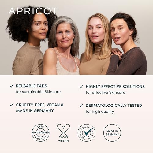 APRICOT Hyaluronic Acid Silicone Chest Wrinkle Pad 30x Reusable Anti-Aging Skin Tightening