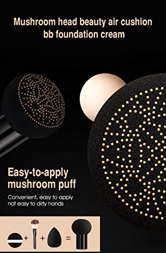 Air Cushion BB Cream with Mushroom Sponge – SPF50+ Concealer