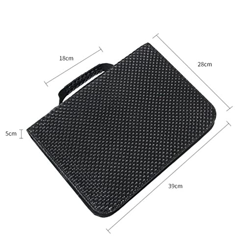 PU Leather Hair Scissors Case – 24 Pockets Barber Organizer