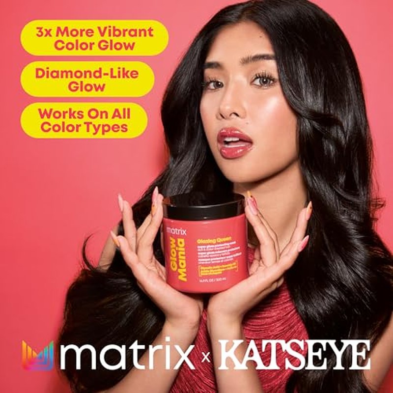 Matrix Glow Mania Super Gloss Mask with Glycolic Acid & Rosehip Oil