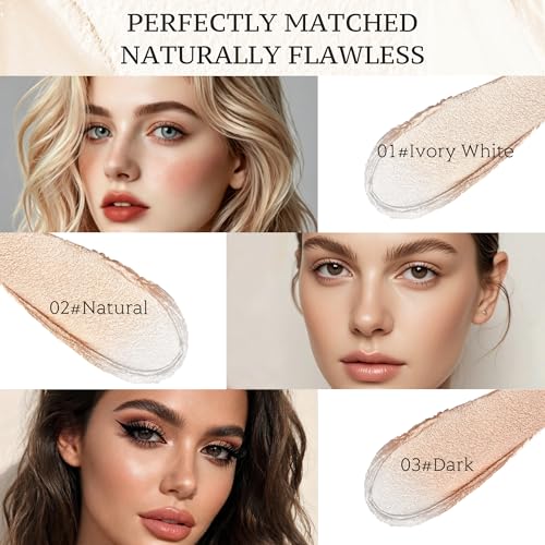 Color Changing Foundation Stick with Brush - Dual Ended