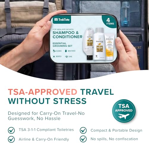 Travel Size Hygiene Kits Bulk - Shampoo, Conditioner & Lotion
