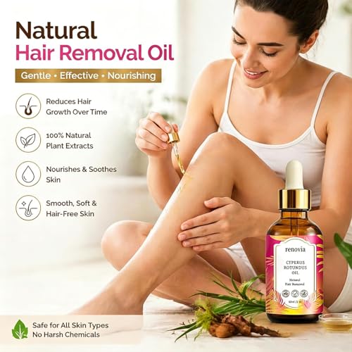 Cyperus Rotundus Oil for Hair Removal & Skin Care