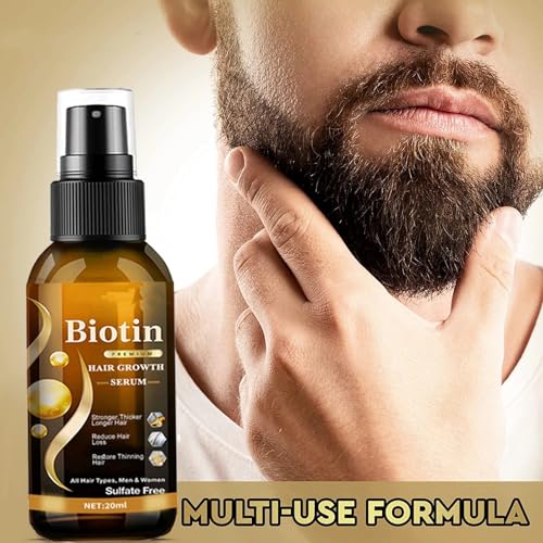 Biotin Hair Growth Serum with Ginseng & Ginger