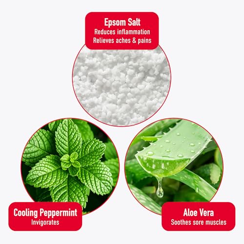Heal & Rescue Epsom Salt Foot Gel (4 oz) - Soothing Relief for Aching Feet