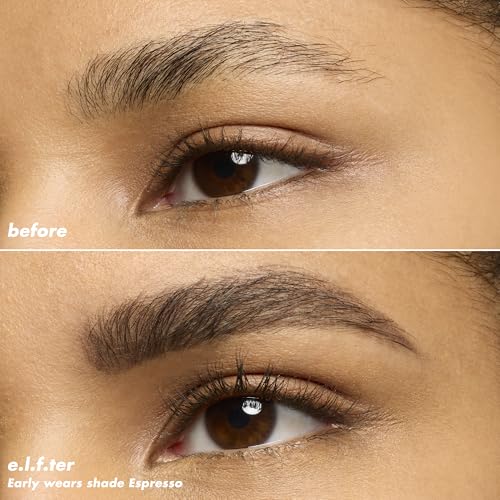 e.l.f. Micro-Fine Brow Pencil, Espresso - Waterproof