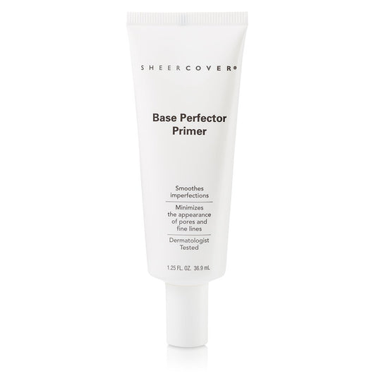 Sheer Cover – Base Perfector Primer – Helps Fill Fine Lines and Wrinkles for Makeup Application – 1.25 Ounce