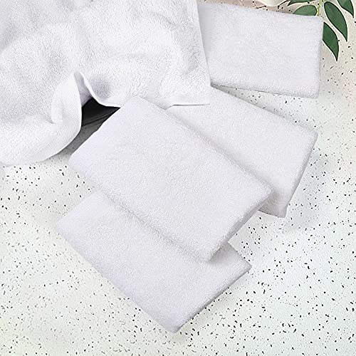 Yoofoss Bamboo Washcloths 10 Pack - Soft & Absorbent