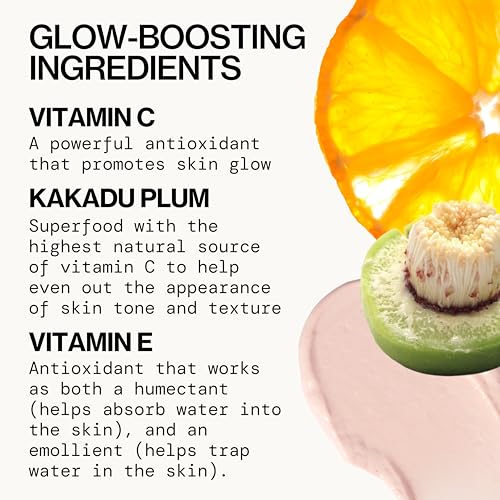 Pacifica Glow Baby Vitamin C SPF 30 Body Lotion ? Brightening Daily Moisturizer + Broad Spectrum Sun Protection, Hydrating No White Cast Sunscreen for Glowing Skin, Clean Vegan & Cruelty-Free Skincare