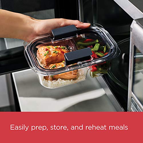 Rubbermaid Brilliance BPA Free Food Storage Containers with Lids