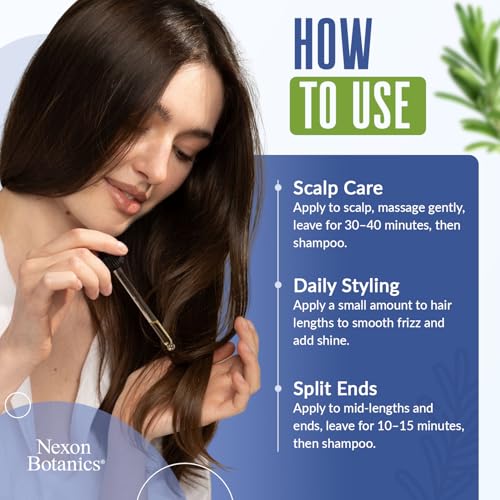 Rosemary Oil for Hair Growth - Lightweight Scalp Oil 2 fl oz