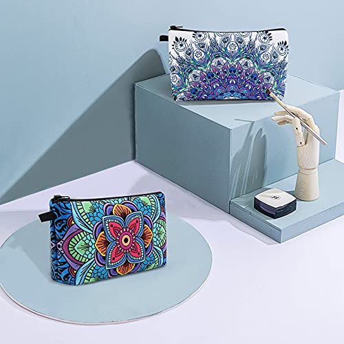 MAGEFY Travel Makeup Bag 2-Pack Waterproof Cosmetic Pouch
