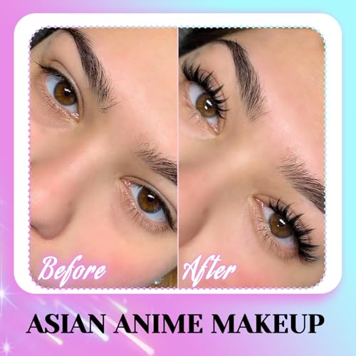 Losha Manga Spiky 8D Anime False Lashes 14 Pairs Kit