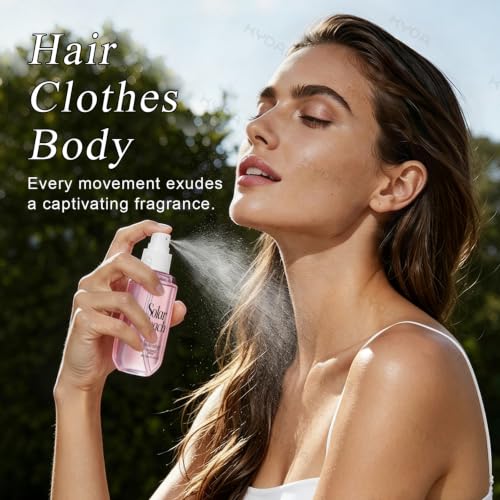KYDA Rose Hair Perfume Mist for Women, Long-Lasting Fragrance & Hair Hydrating Spray