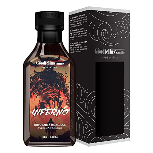 The Goodfellas' smile, INFERNO Tallow Shave Soap and Afltershave Splash Bundle, Made in Italy