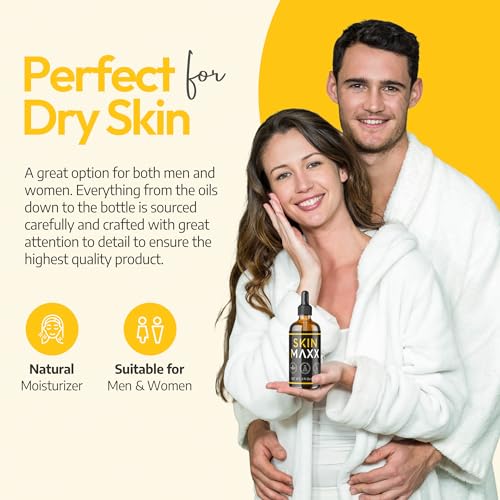 Organic Castor Oil, Rosehip Oil & Black Seed Oil for Face - Anti-Aging Facial Oil & Moisturizer for Women, Natural Ancient Remedy for Hydrated, Glowing Skin - Cold Pressed Face Oil (1 Fl Oz)
