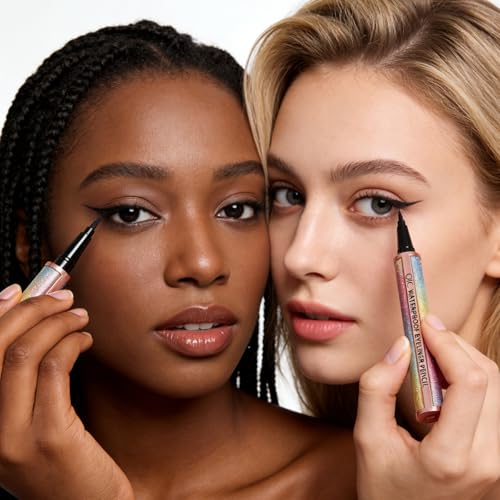 QIC Black Eyeliner Pencil - Waterproof Liquid Liner